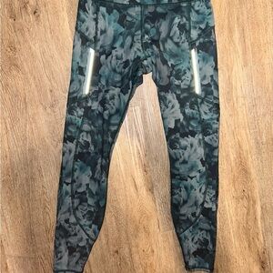 Athleta Rainier High Rise Reflective Print Leggings